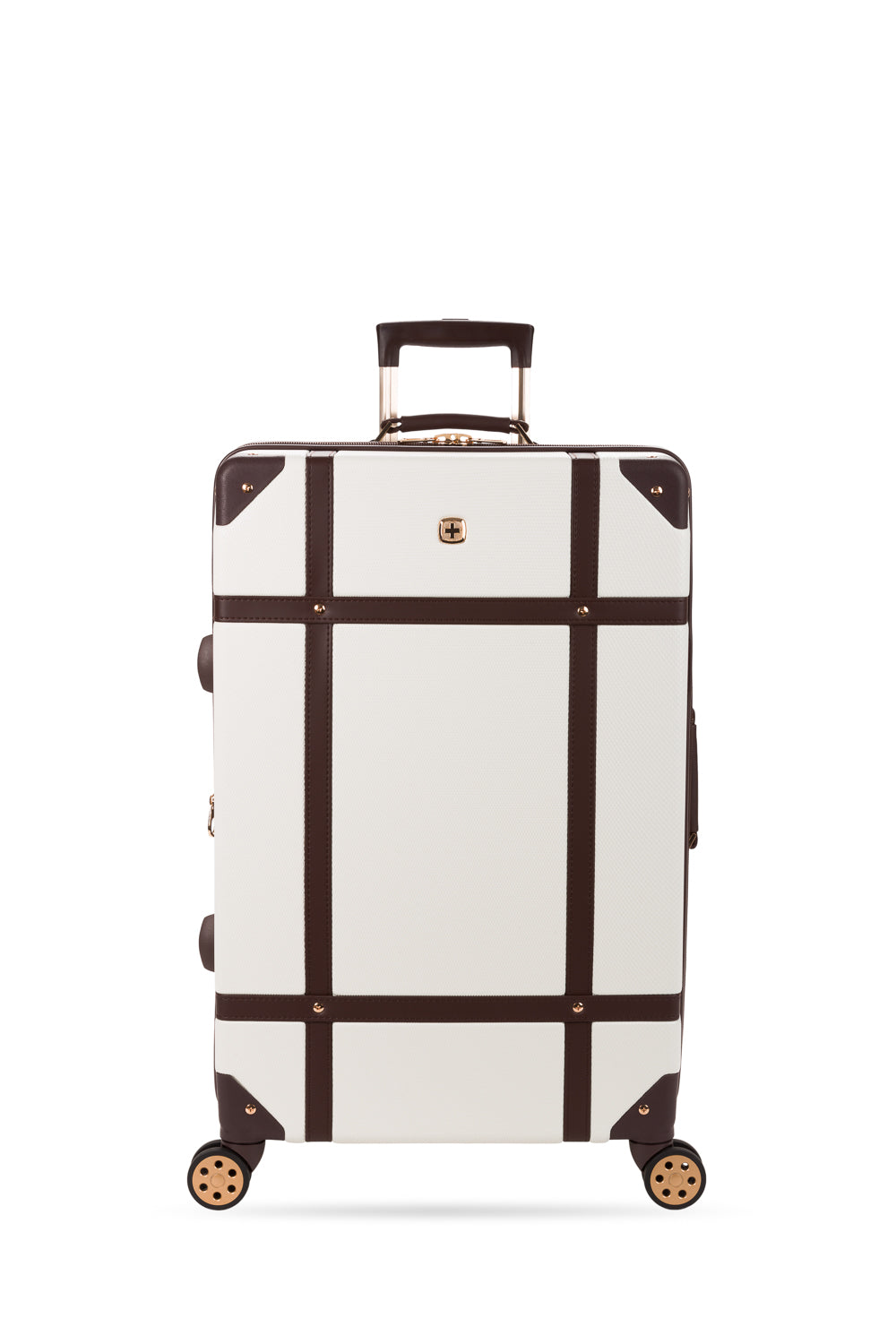 SWISSGEAR - Vintage Trunk Large Checked Spinner