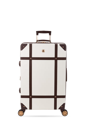 SWISSGEAR - Vintage Trunk Large Checked Spinner