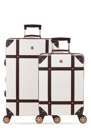 SWISSGEAR - Vintage Trunk 2-Piece Spinner Set