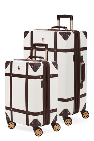 SWISSGEAR - Vintage Trunk 2-Piece Spinner Set