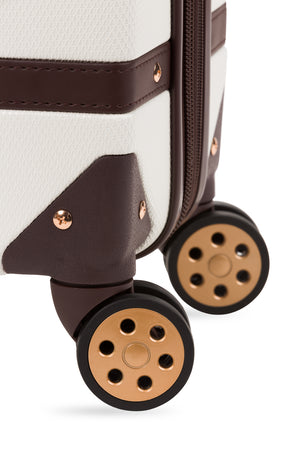 Coffret de valises à roulettes SWISSGEAR Vintage, 2 pièces, blanc