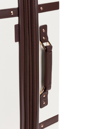 Coffret de valises à roulettes SWISSGEAR Vintage, 2 pièces, blanc