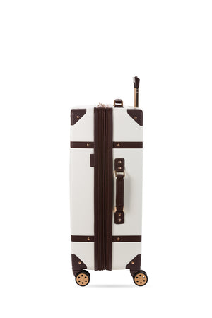 Swissgear 7739 Expandable Trunk 2PC Spinner Set - White