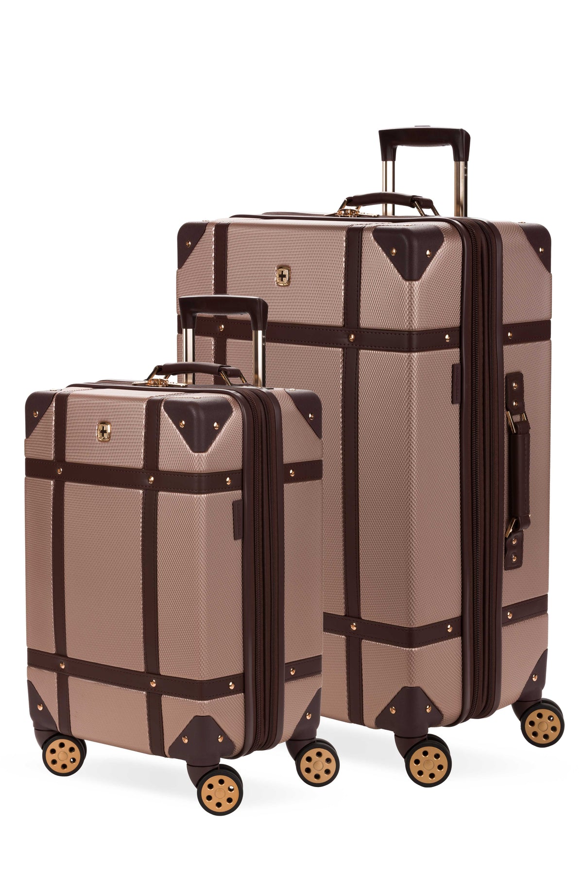 SWISSGEAR - Vintage Trunk 2-Piece Spinner Set
