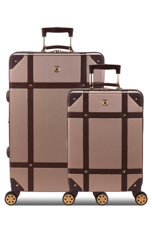 SWISSGEAR - Vintage Trunk 2-Piece Spinner Set