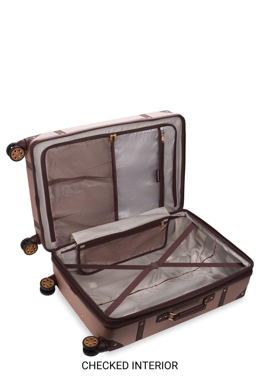 SWISSGEAR 7739 Expandable Trunk 2PC Spinner Set - Blush