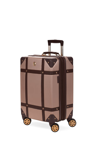SWISSGEAR - Vintage Trunk Carry-On Spinner
