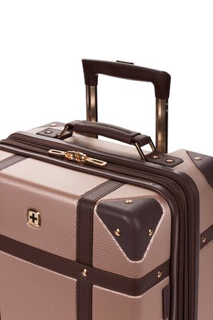SWISSGEAR - Vintage Trunk Carry-On Spinner