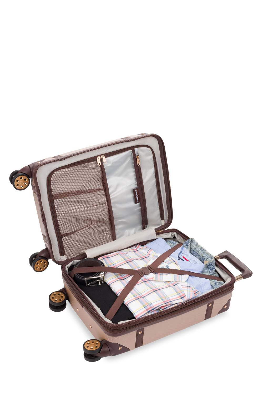 SWISSGEAR - Vintage Trunk Carry-On Spinner