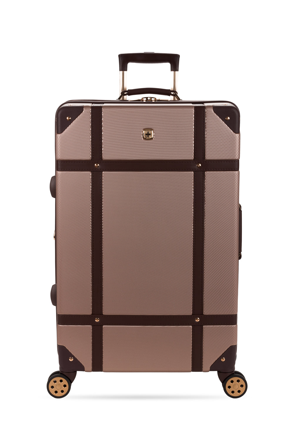 SWISSGEAR - Vintage Trunk Large Checked Spinner
