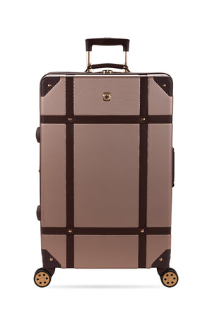 SWISSGEAR - Vintage Trunk Large Checked Spinner