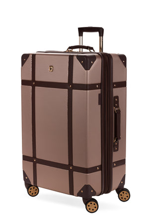 SWISSGEAR - Vintage Trunk Large Checked Spinner