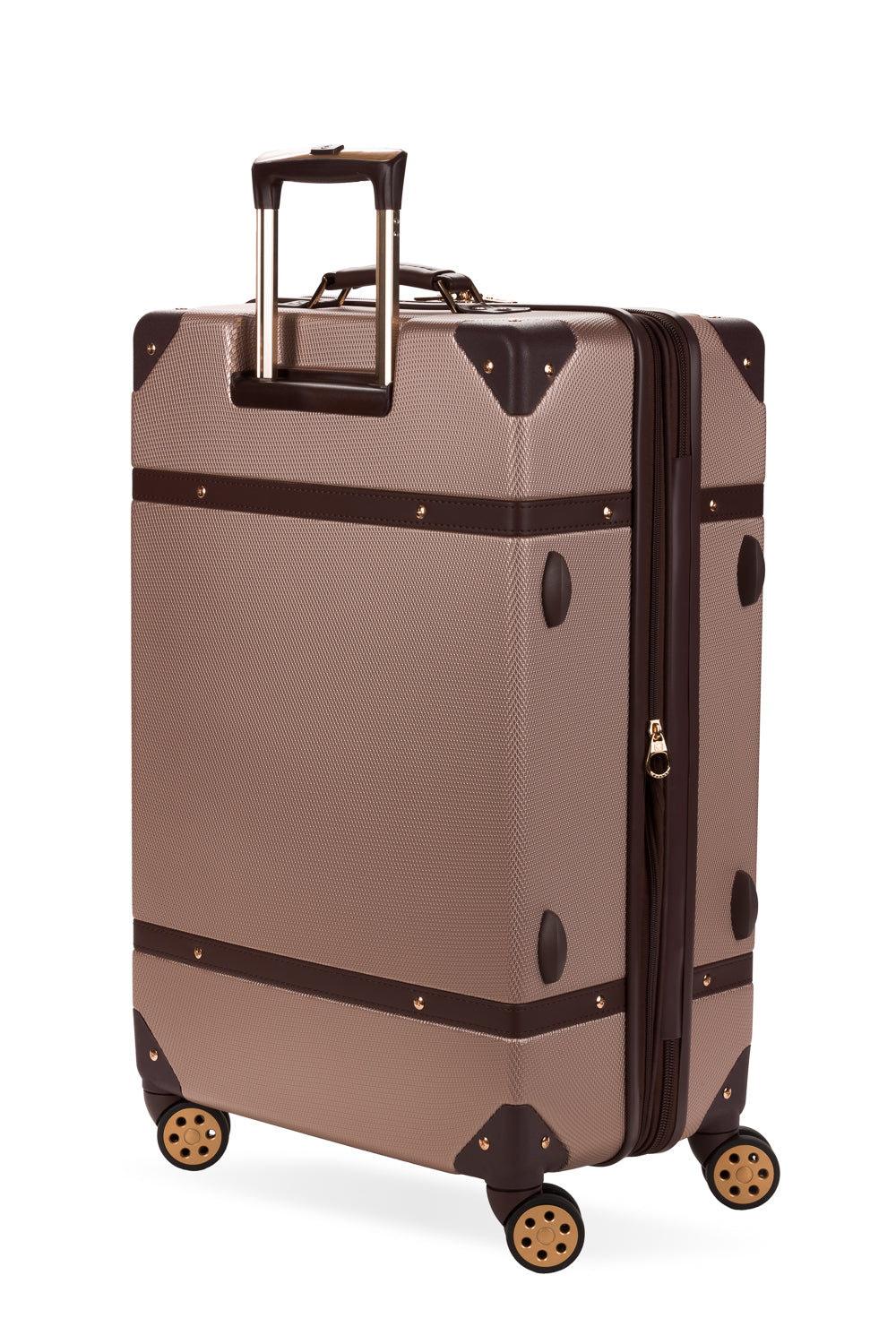 SWISSGEAR - Vintage Trunk Large Checked Spinner