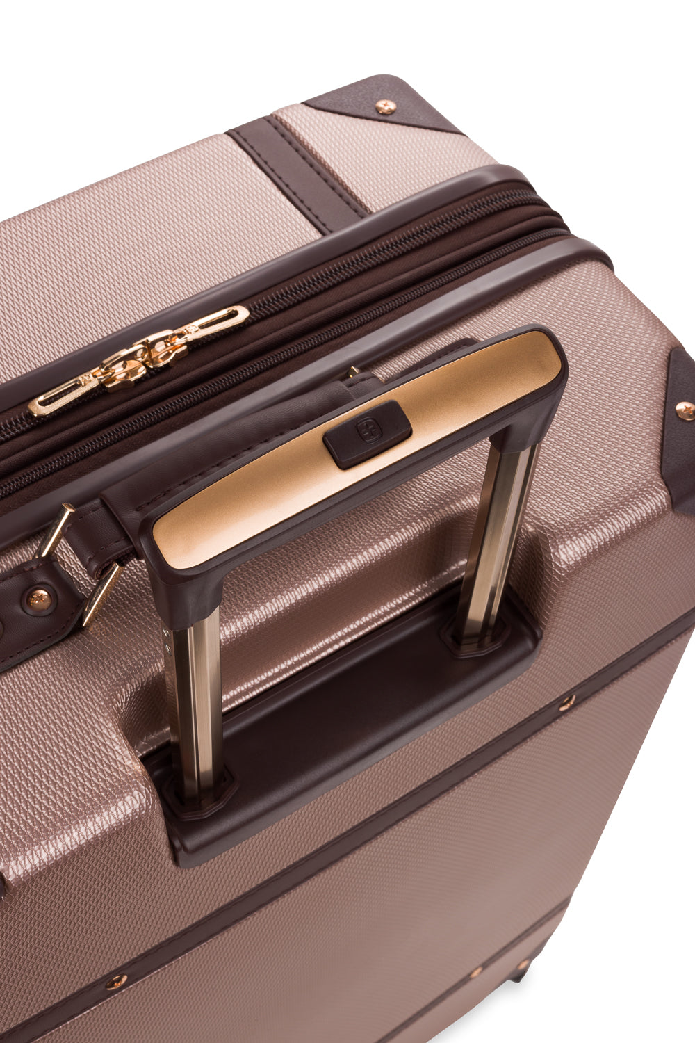 SWISSGEAR - Vintage Trunk Large Checked Spinner
