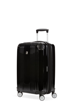 Swissgear 7786 20” Expandable Carry On Hardside Spinner Luggage - Black