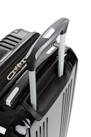 Swissgear 7786 20” Expandable Carry On Hardside Spinner Luggage Aluminum push-button locking retractable handle