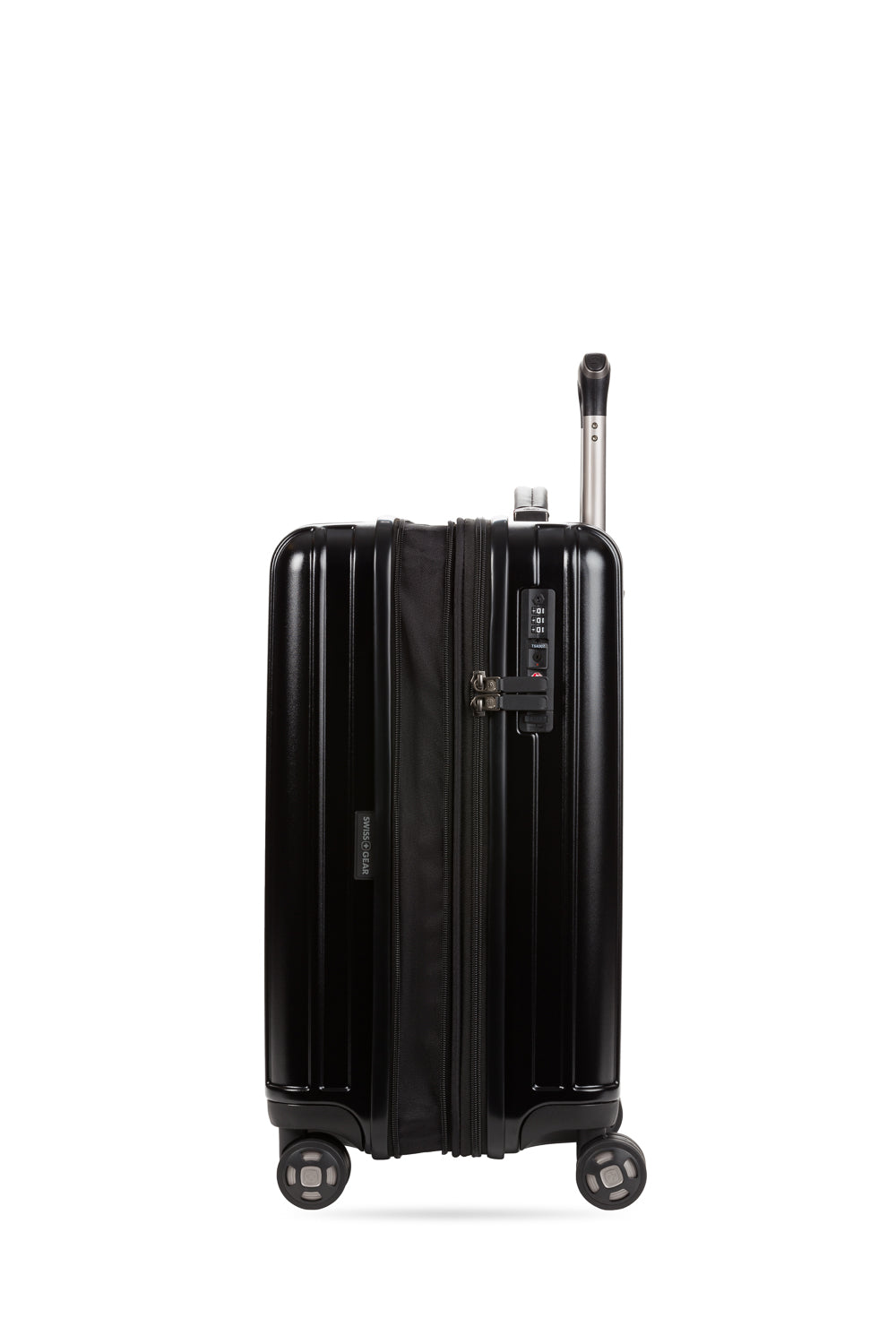 SWISSGEAR - Ridge Carry-On Spinner - Black - 05