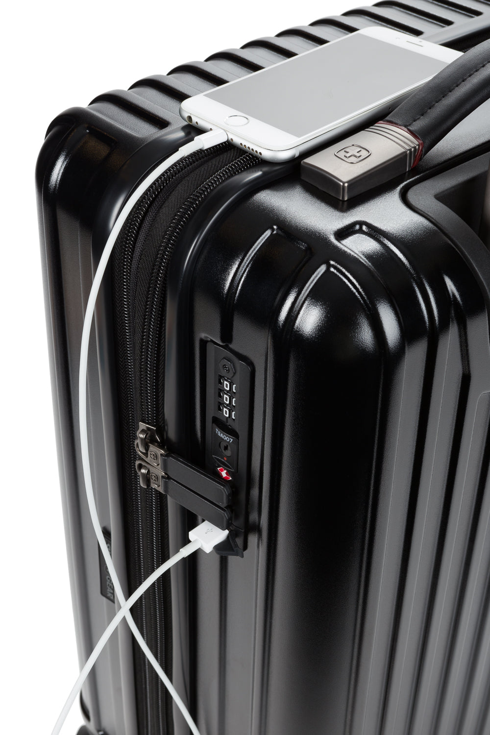 SWISSGEAR - Ridge Carry-On Spinner - Black - 10