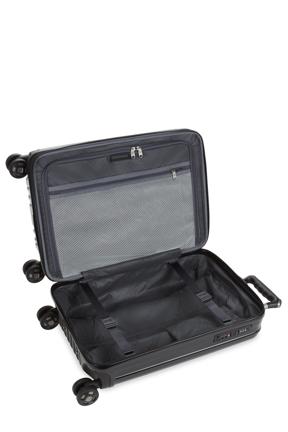 SWISSGEAR - Ridge Carry-On Spinner - Black - 06