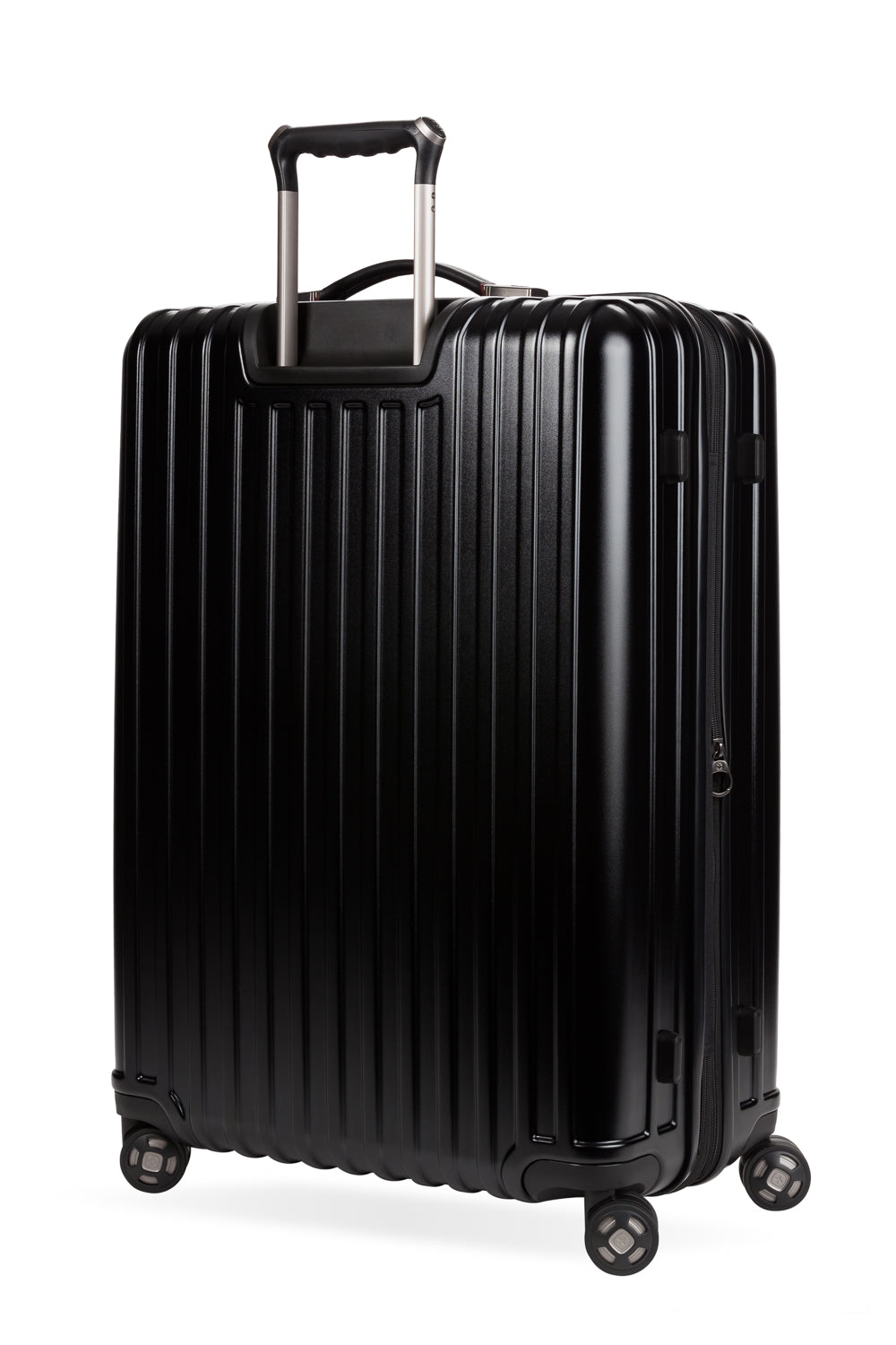 SWISSGEAR - Ridge Large Checked Spinner - Black - 02