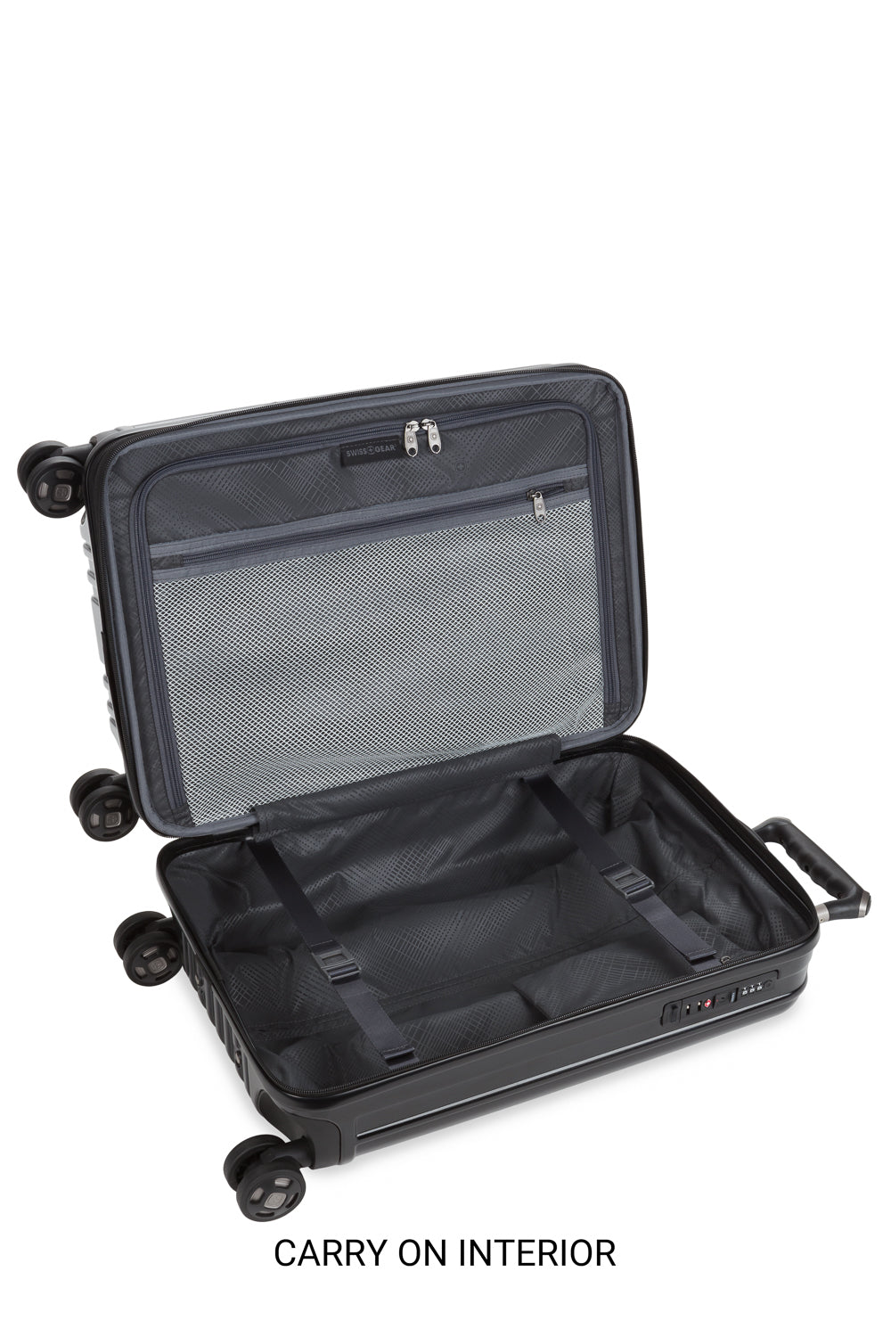 SWISSGEAR - Ridge 2-Piece Spinner Set - Black - 06