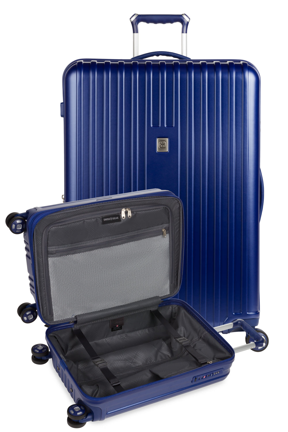 SWISSGEAR - Ridge 2-Piece Spinner Set - Royal Blue - 13