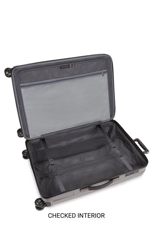 Swissgear 7910 Expandable 2pc Hardside Spinner Luggage Set - Internal adjustable clothing tie-down straps to help prevent shifting of contents 