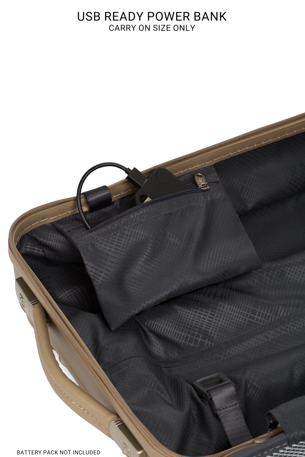 SWISSGEAR - Ridge 2-Piece Spinner Set - Sand - 13