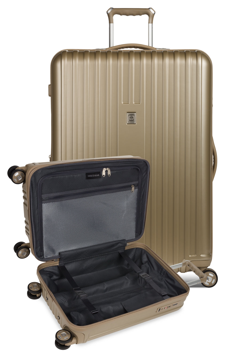 SWISSGEAR - Ridge 2-Piece Spinner Set - Sand - 14
