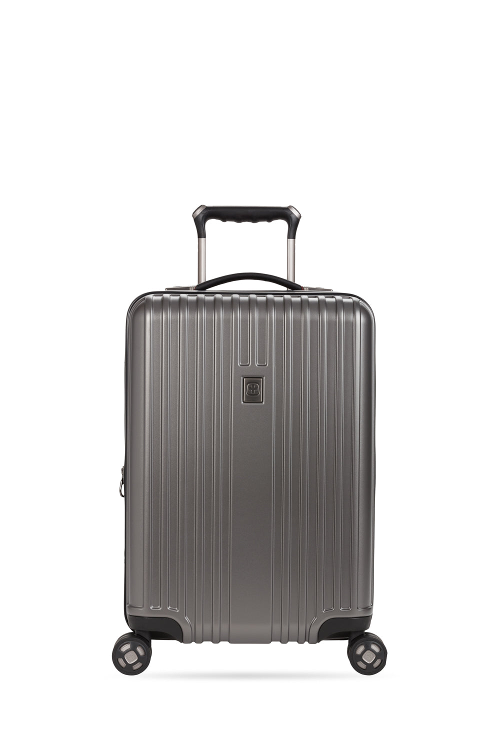SWISSGEAR - Ridge Carry-On Spinner - Gun Metal - 03