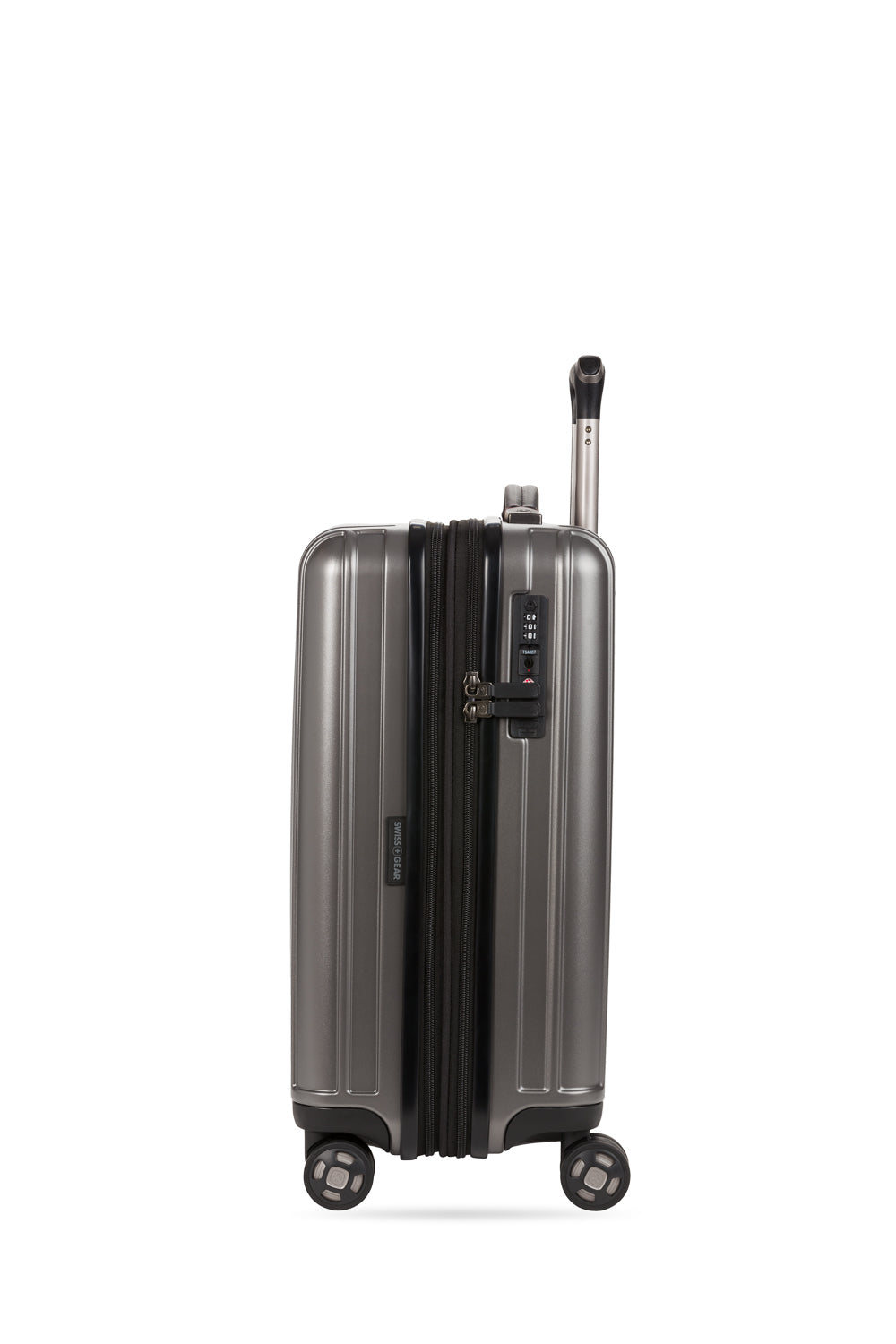 SWISSGEAR - Ridge Carry-On Spinner - Gun Metal - 04