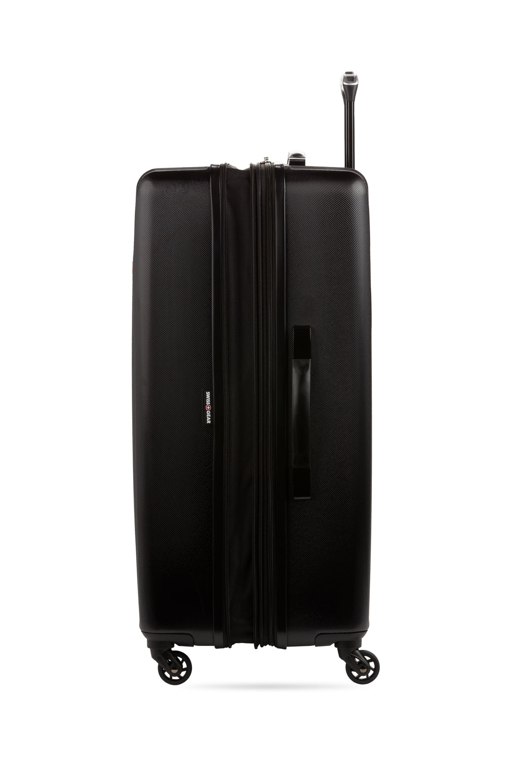 Swissgear 8018 Expandable Hardside Spinner 3pc Luggage Set - Black - Expands to provide additional interior packing space