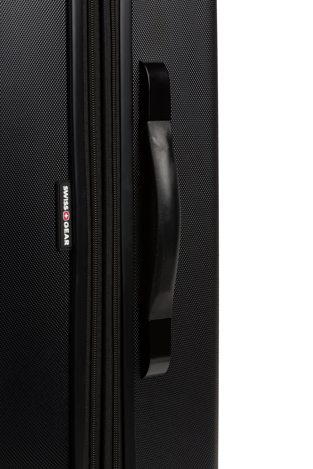 Swissgear 8018 Expandable Hardside Spinner 3pc Luggage Set - Black