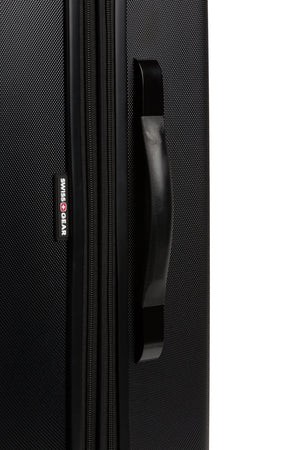 Swissgear 8018 Expandable Hardside Spinner 3pc Luggage Set - Black