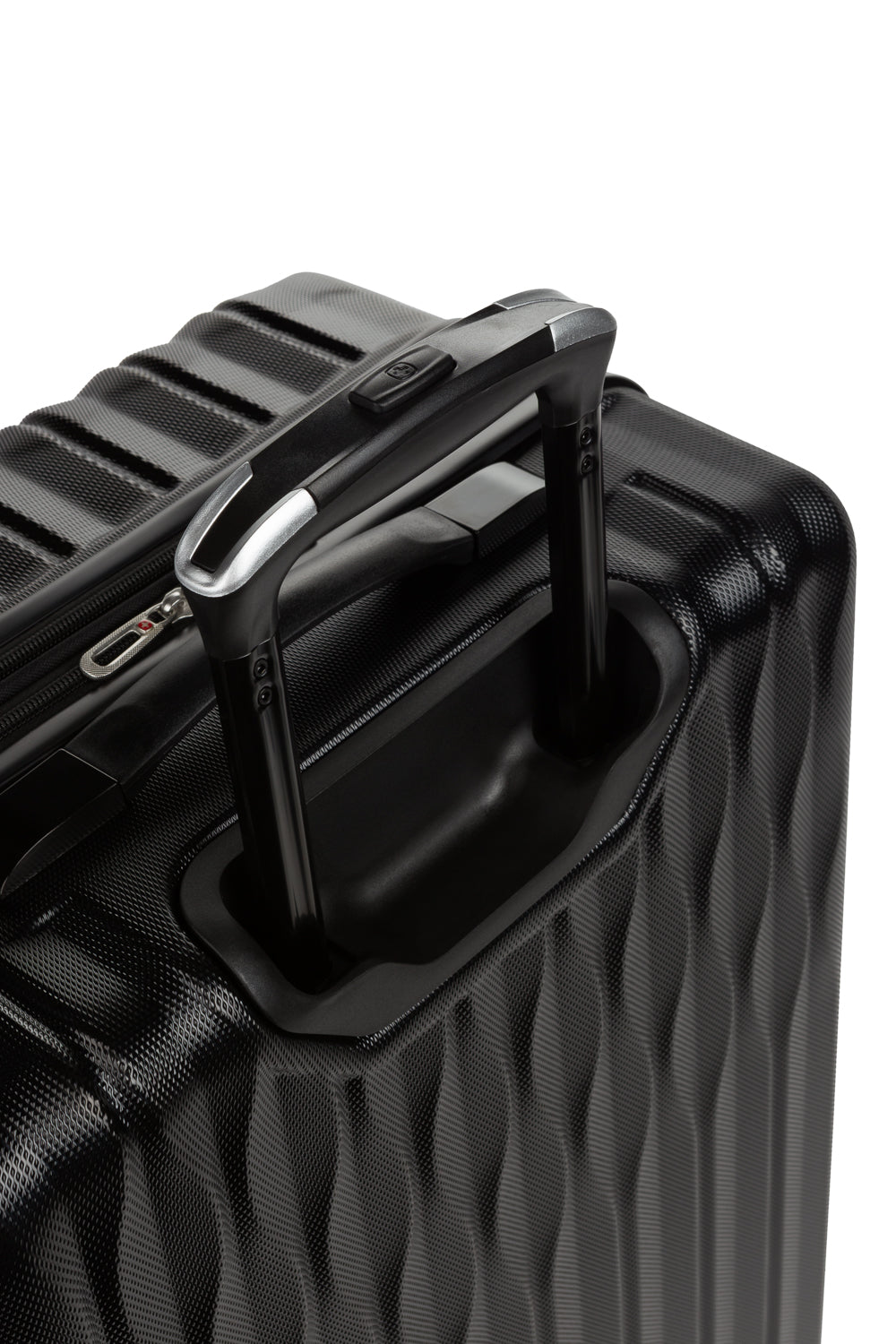 SWISSGEAR - Wave Medium Checked Spinner - Black - 07