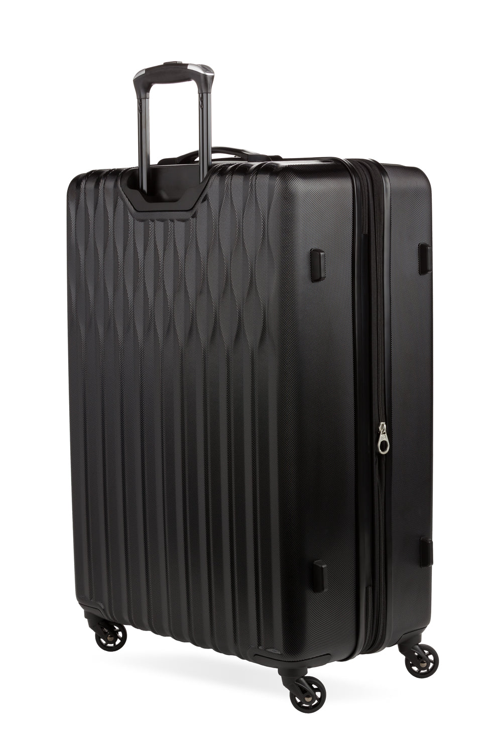 SWISSGEAR - Wave Large Checked Spinner - Black - 02