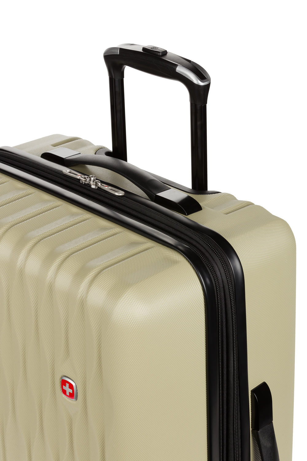 SWISSGEAR - Wave Medium Checked Spinner - Light Sand - 11