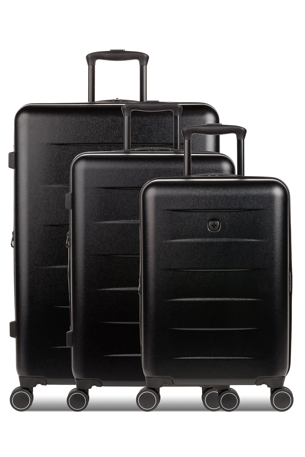 SWISSGEAR - Eclipse 3-Piece Spinner Set - Black - 03