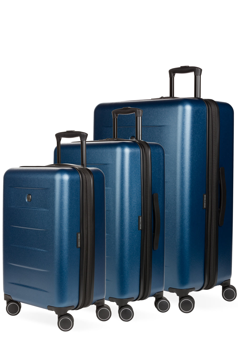 SWISSGEAR - Eclipse 3-Piece Spinner Set - Navy - 01