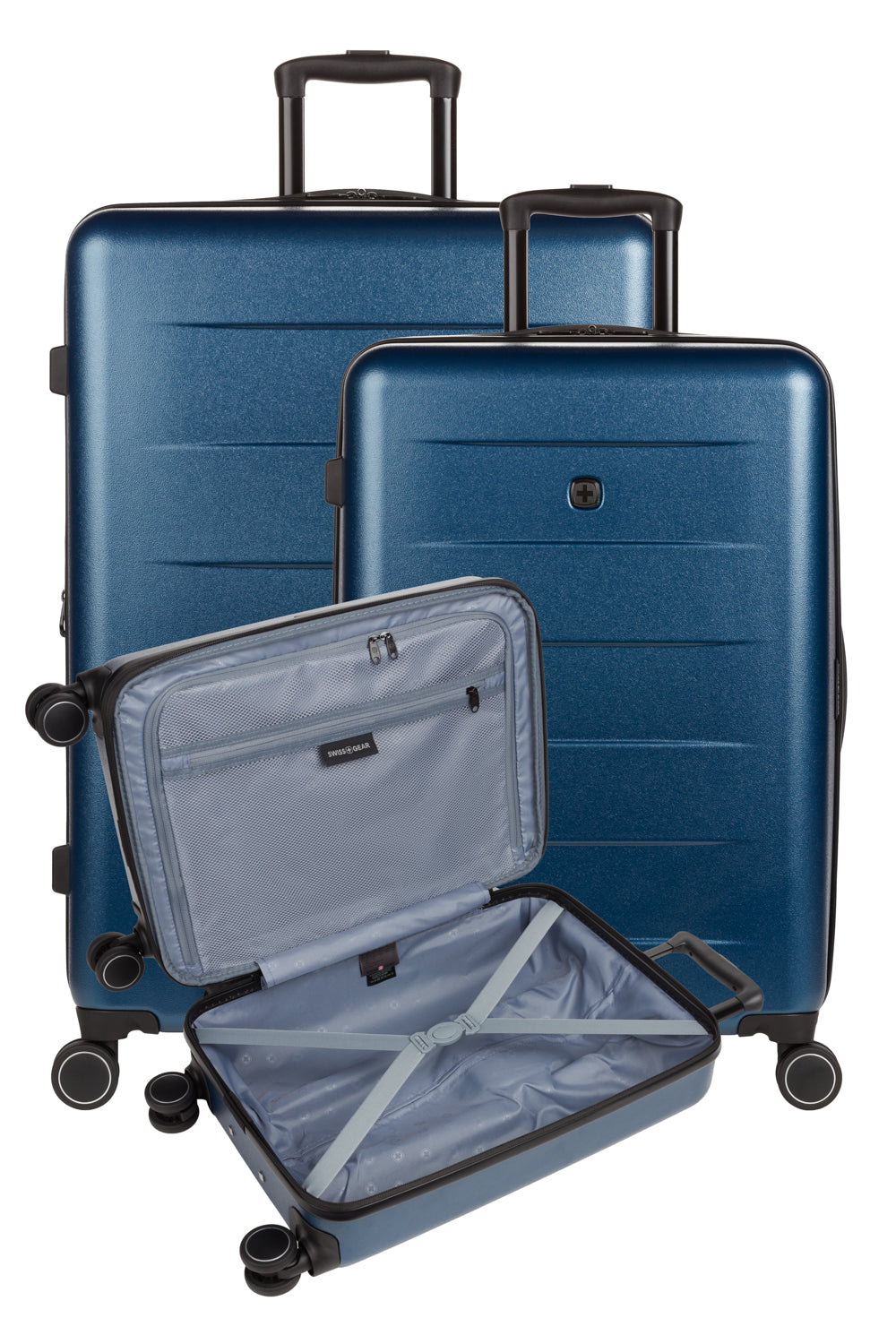 SWISSGEAR - Eclipse 3-Piece Spinner Set - Navy - 10