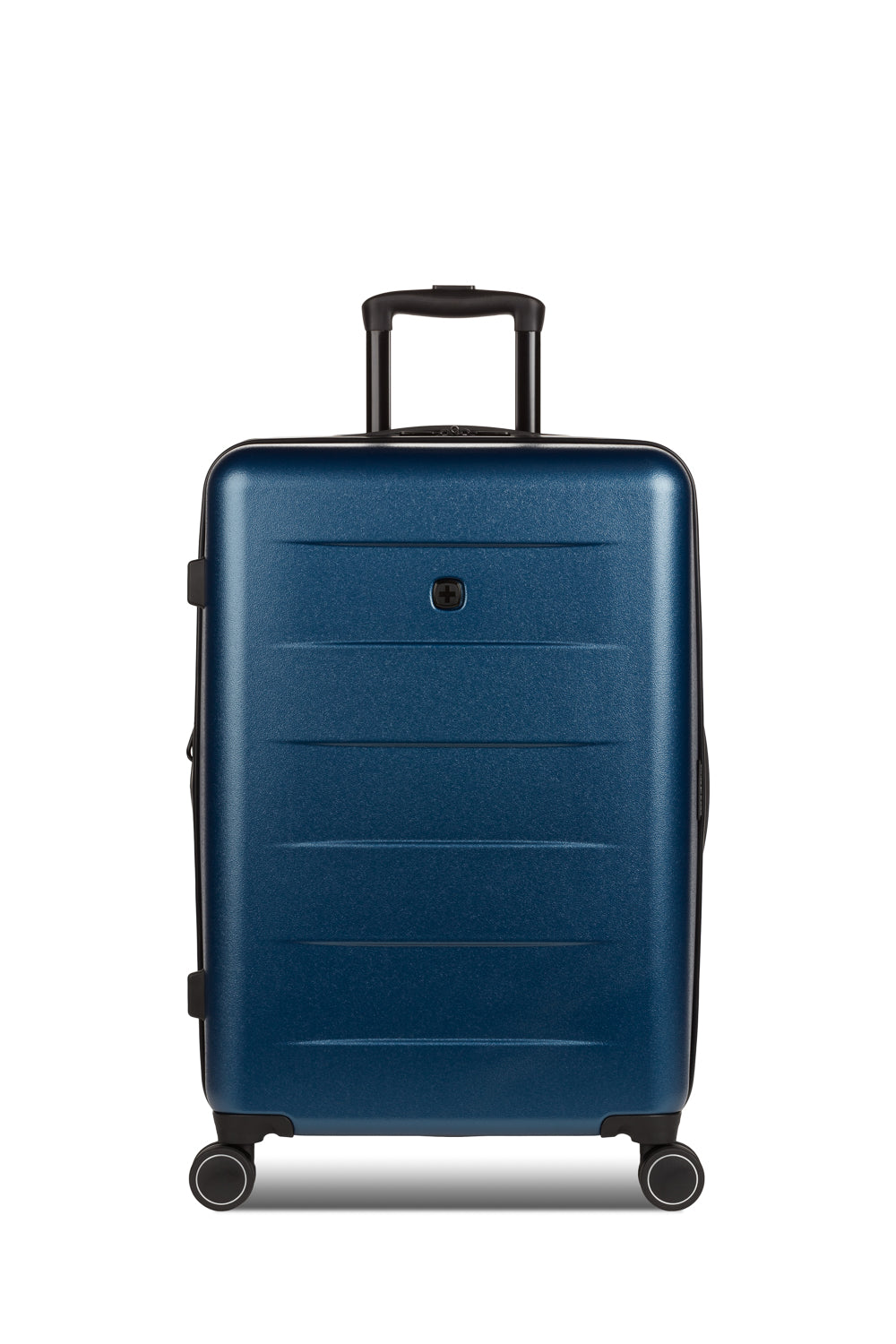 SWISSGEAR - Eclipse Medium Checked Spinner - Navy - 03