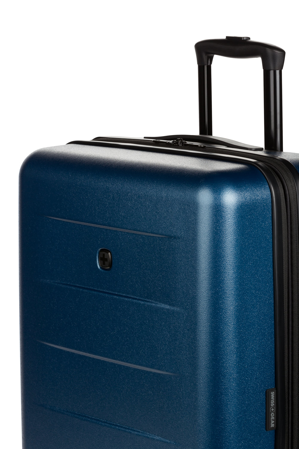 SWISSGEAR - Eclipse Medium Checked Spinner - Navy - 07