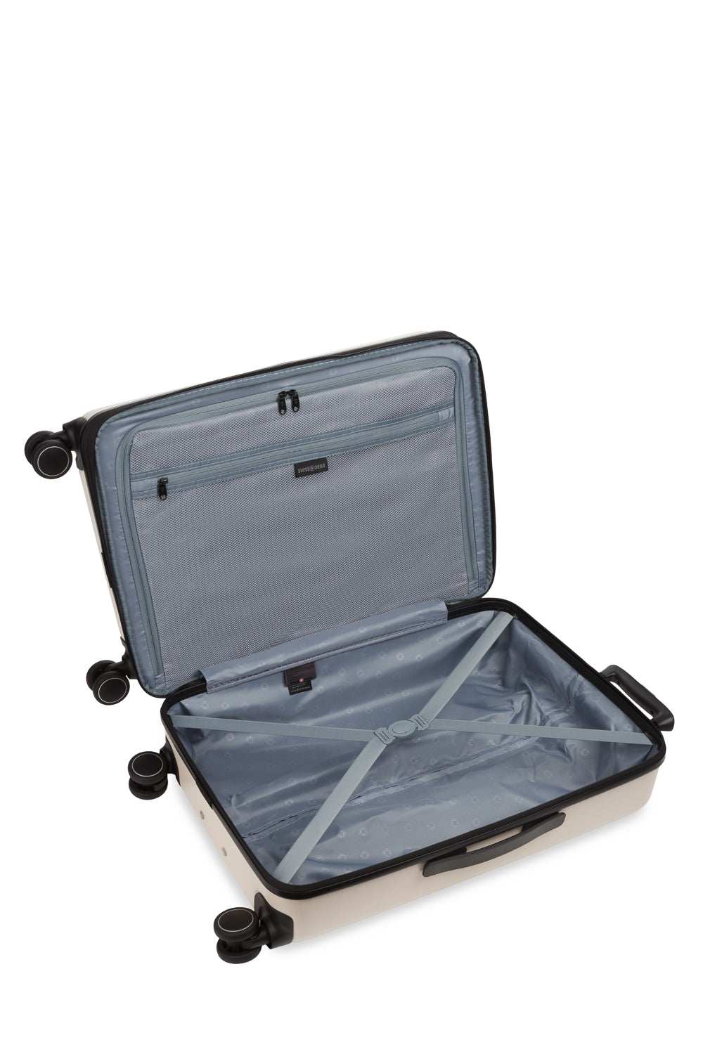 SWISSGEAR - Eclipse Medium Checked Spinner - Grey - 06