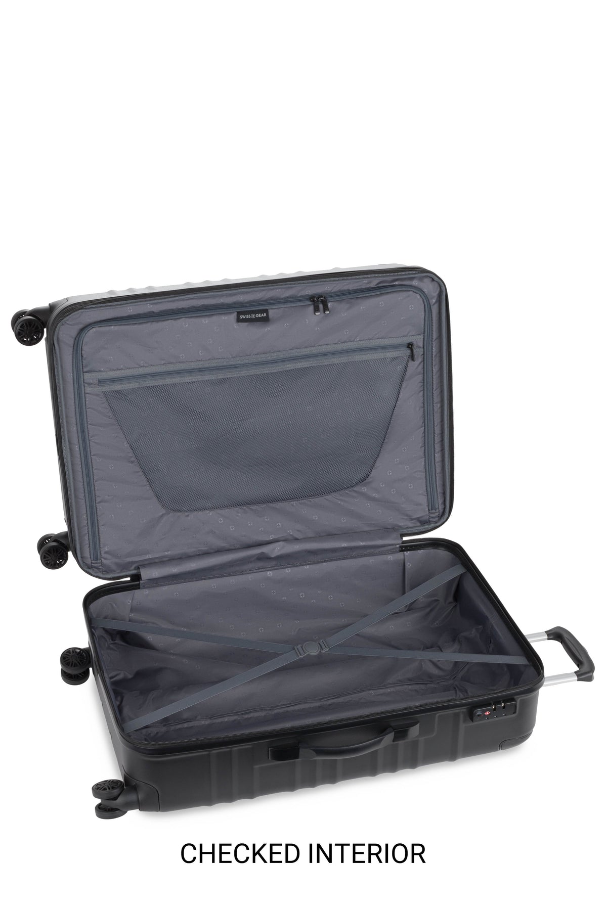 SWISSGEAR - Cascade II 3-Piece Spinner Set - (Copy) - Black - 04