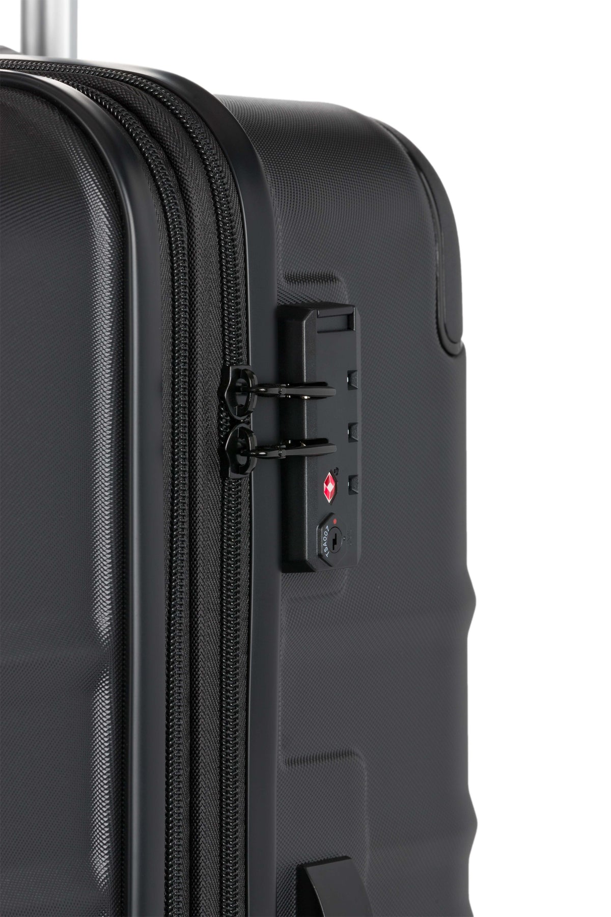 SWISSGEAR - Cascade II 3-Piece Spinner Set - (Copy) - Black - 08