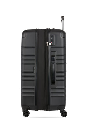 SWISSGEAR 8027 Expandable Spinner 3 Pc Luggage Set - Black Expands for additional packing space
