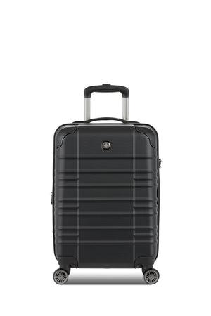 SWISSGEAR 8027 19” Expandable Carry On Hardside Spinner Luggage - Black