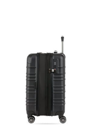 SWISSGEAR 8027 19” Expandable Carry On Hardside Spinner Luggage - Black Expands for additional packing space