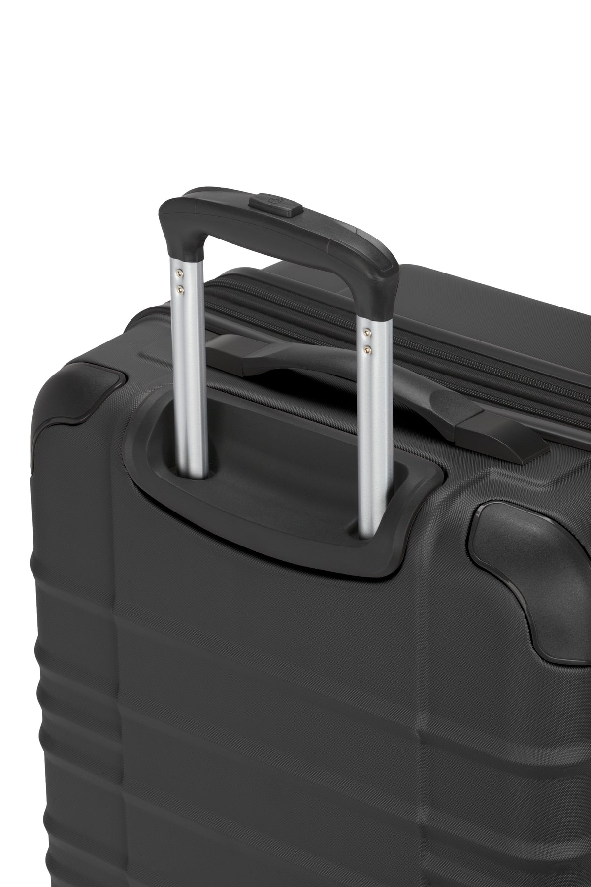 SWISSGEAR - Cascade II Medium Checked Spinner - Black - LE - 11