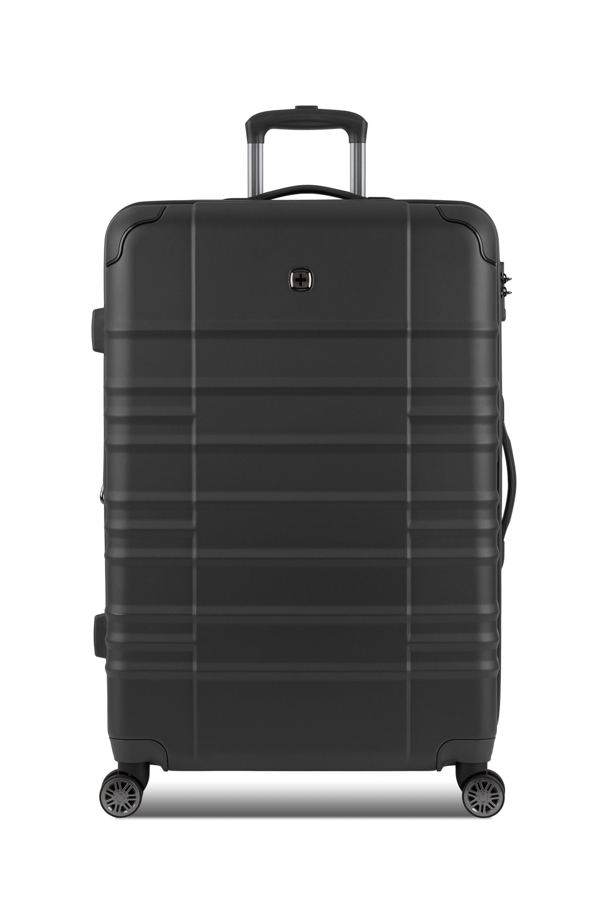 SWISSGEAR - Cascade II Large Checked Spinner - Black - LE - 03